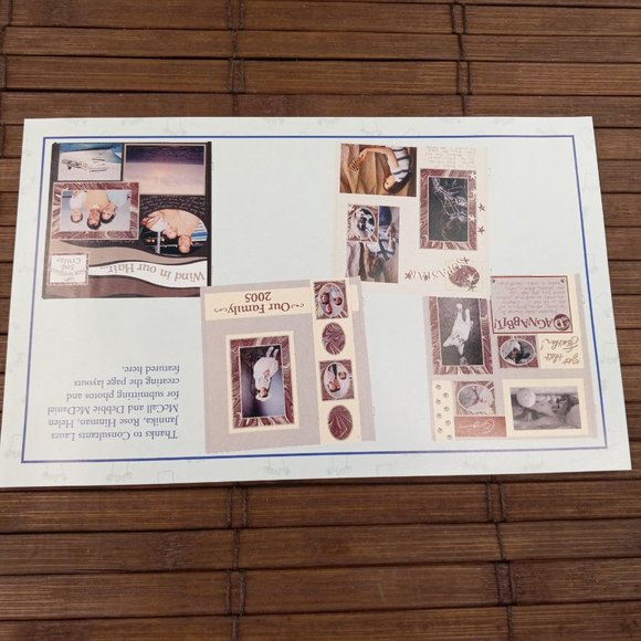 4 Creative Memories Cosmos Reversible Die Cut Photo Frames 2005 - Picture 6 of 7